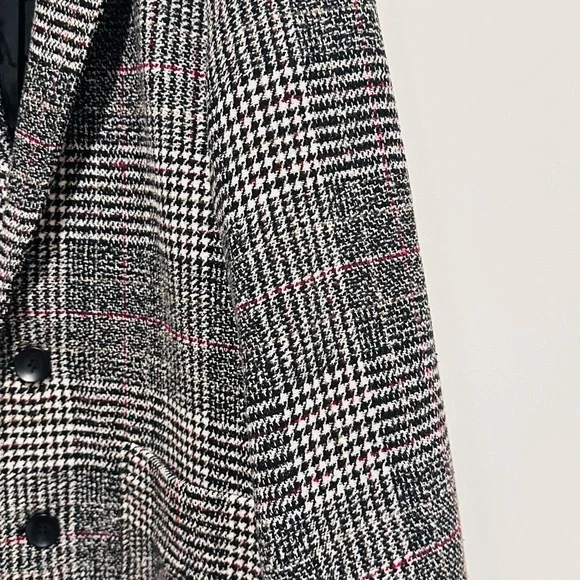 Unisex Houndstooth Pattern Black and White. - Picture 1 of 13